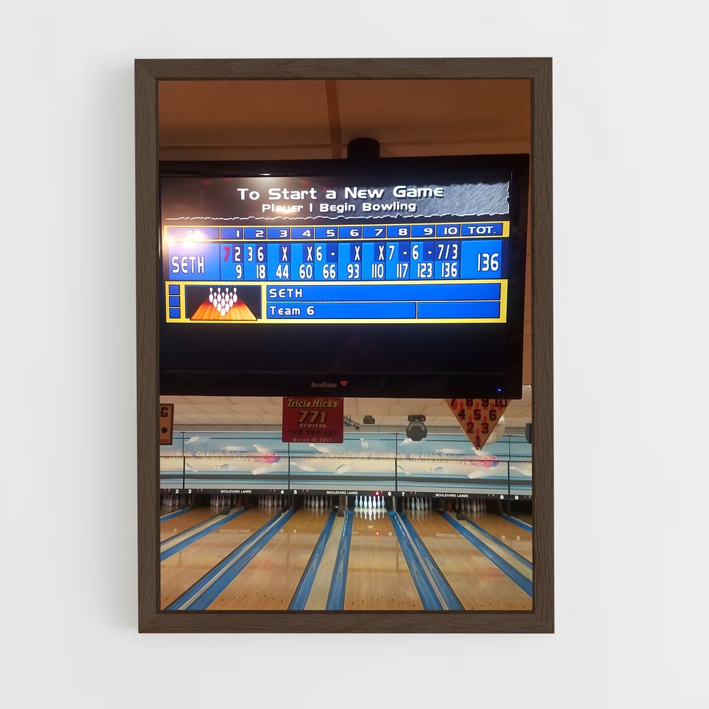 Poster open bowling (vue 5)